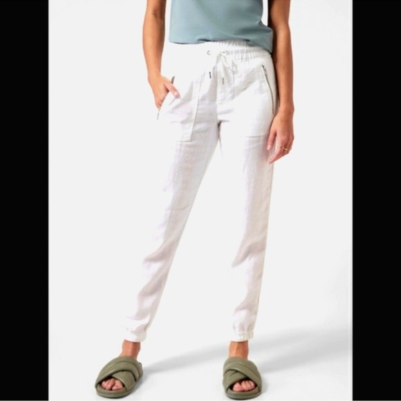 Athleta Pants - Athleta Cabo Linen Jogger in Calla Lilly Sz 0